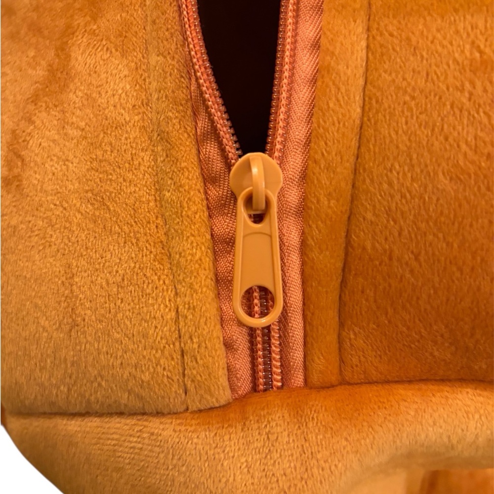 🧸 2012 SAN-X RILAKKUMA BEAR CUTE SOFT PLUSH HAND/SHOULDER BAG - RARE 🧸 - Picture 7 of 9